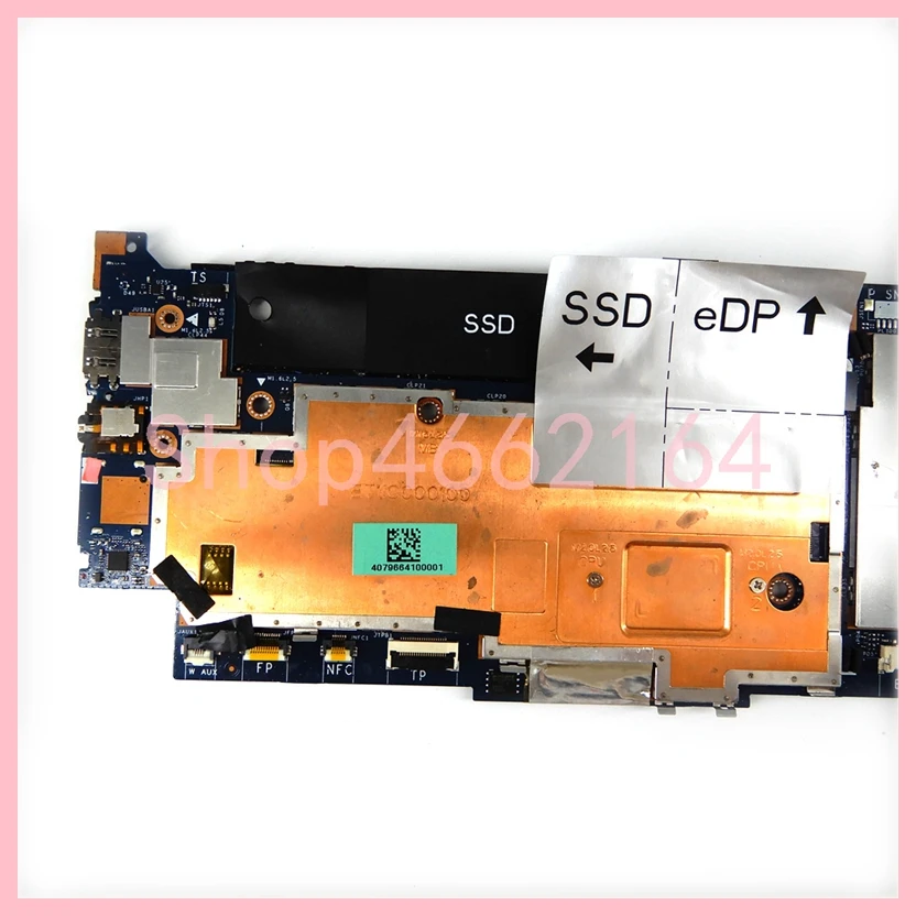 With M36y30 M5-6y54 M7-6y75 Cpu 4g 8g 16g-ram Mainboard para Dell Latitude 7370 Laptop Motherboard 100 Testado ok La-d312p - Imagem 3