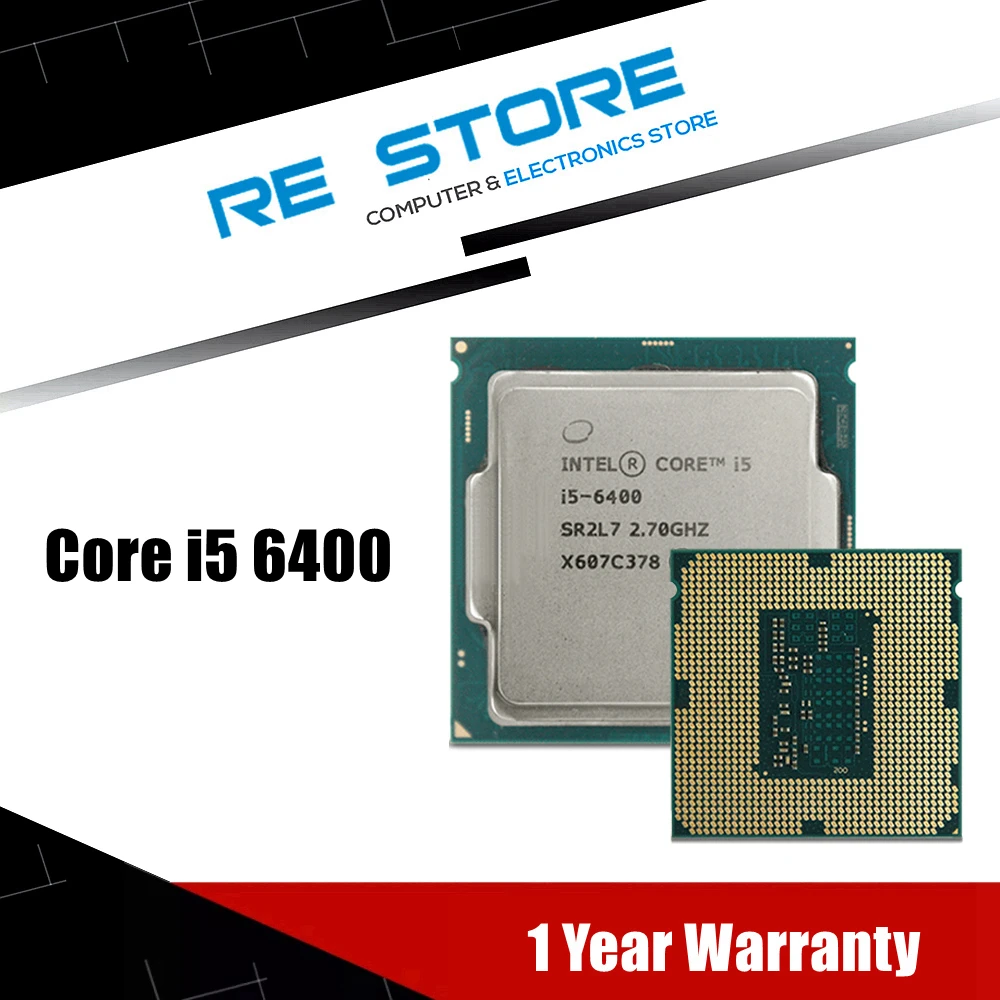 Intel Core i5 6400 2.7 GHz Quad Core Quad Thread CPU Processor 6M 65W ...