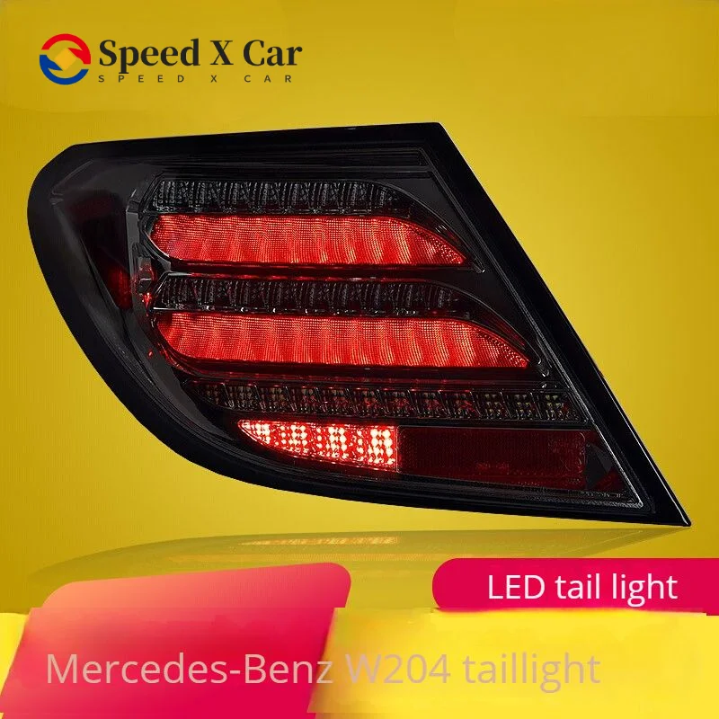 

Speed-x Suitable For 07-14 Mercedes-benz C-class W204 Taillight Assembly C180 C63 Modified Led Water Steering Taillight