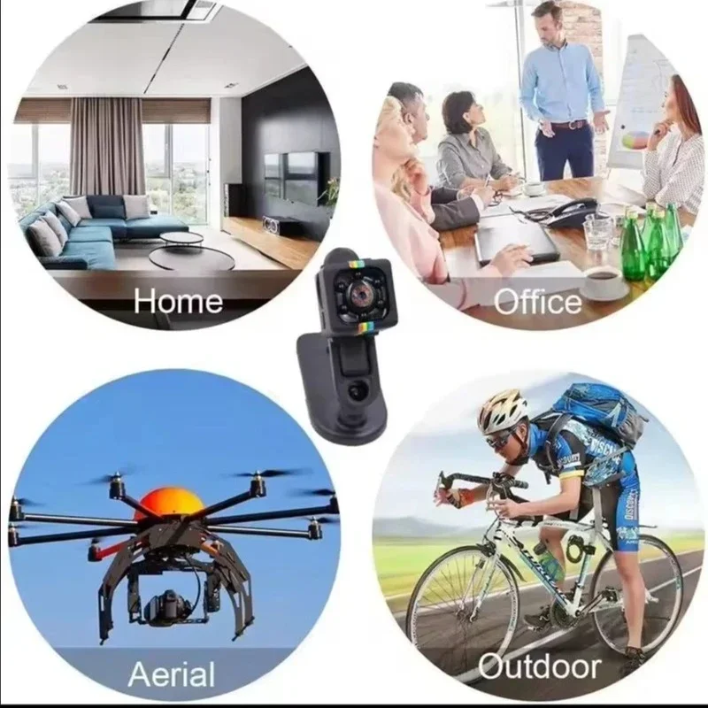 SQ11 Mini 1080P HD IP Camera 30fps Sports DV Outdoor Indoor Security Surveillance Camcorder with Night Vision Video Recorder 5