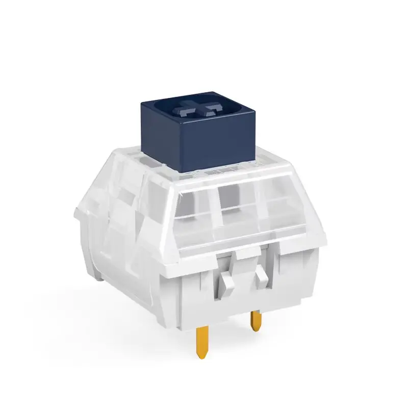 Kailh Box Jade Navy Clicky Mechanical Keyboard Switches - Waterproof, Dustproof, 3-Pin Customizable Gaming Switches