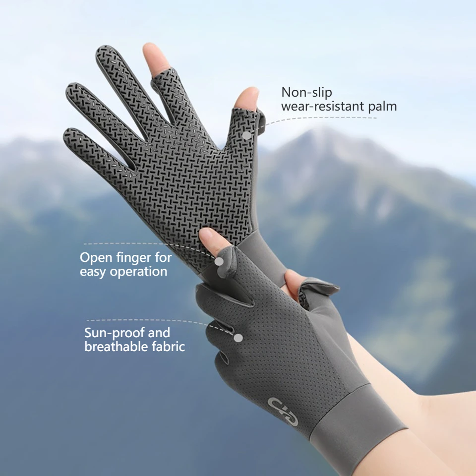Breathable Non-Slip Half Finger Sports Gloves