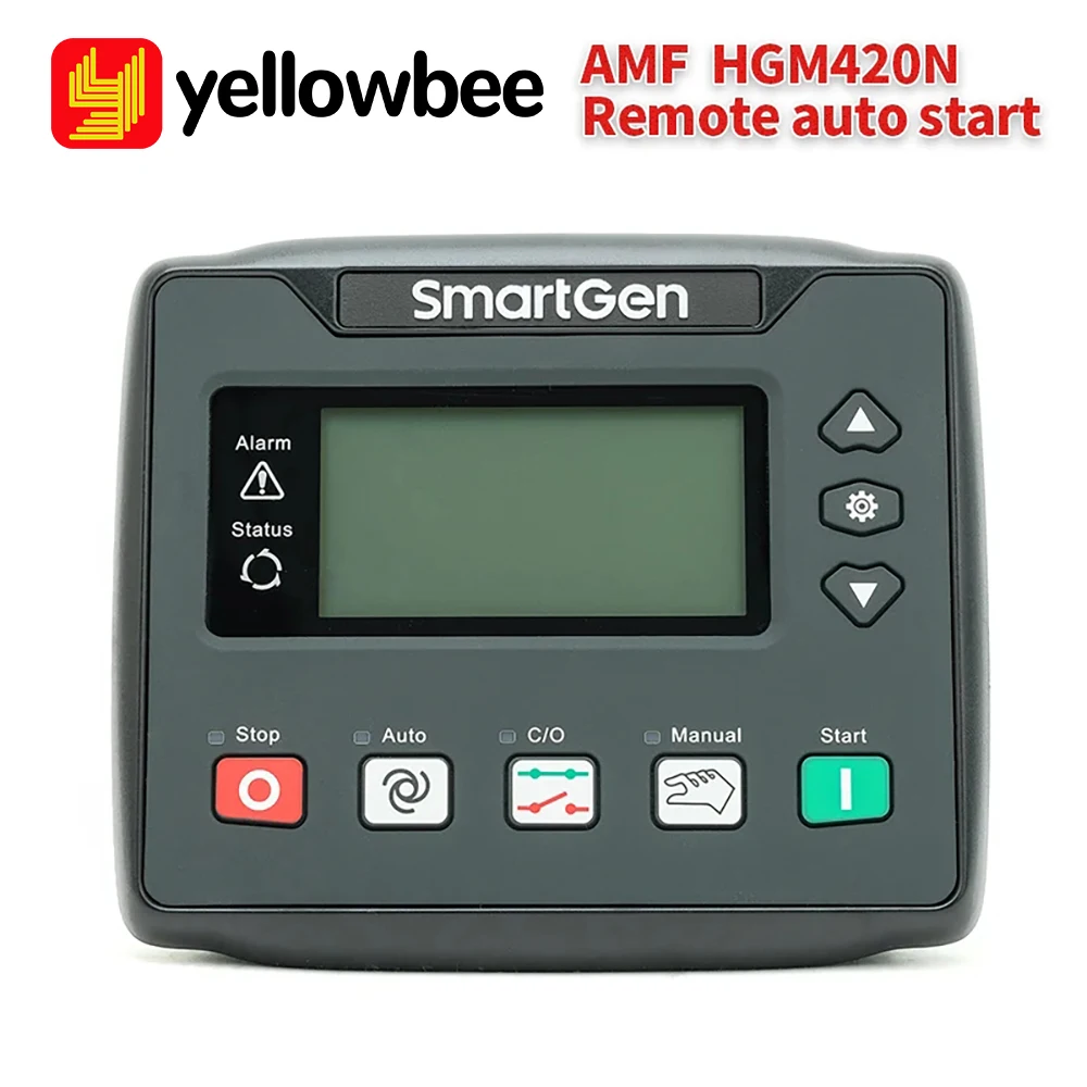 

SmartGen HGM410N HGM420N AMF Diesel Generator Controller Auto Start LCD Display Remote Board Control Module Genset Spare Parts