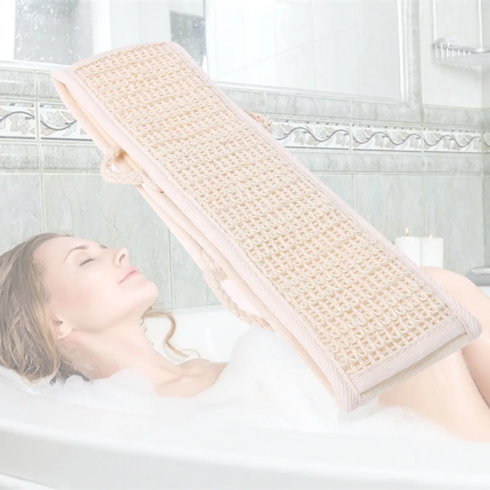 Men and Women Bath Shower Scrubber Loofah Back Scrubber Deep Clean Relax Your Body Soft Loofah Set Exfoliating 2