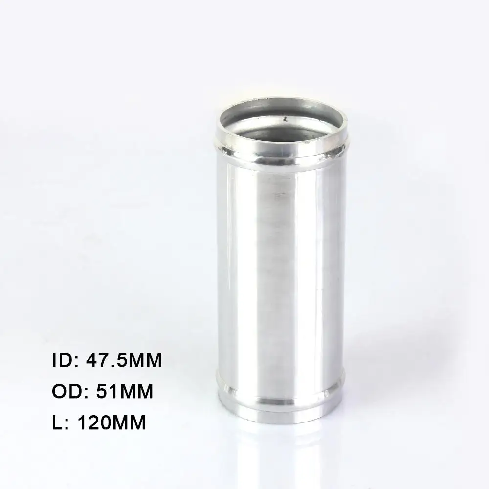Aluminum Alloy intake Turbo Intercooler Piping Extensor Hose Adapter Joiner Pipe Connector Silicone 51mm 57mm 63mm 70mm 76mm intercooler piping adapter