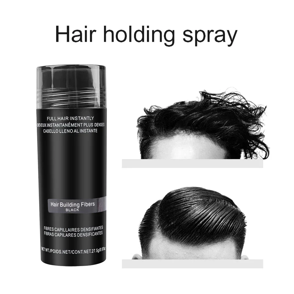 27.5g Authentic Keratin Fiber Hair Building Fibers Natural Fibre Powder Men Grow Spray Thickening Growth Products Hair Care hair building powder,hair building fibers