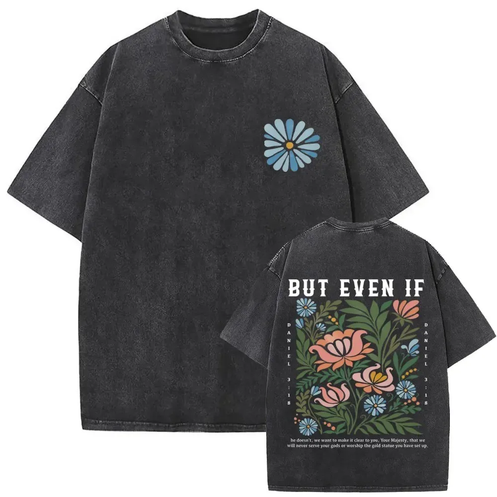 Lift Is Good Schöner Aufdruck Gewaschene T-Shirts für Damen Weiches Baumwoll-T-Shirt Streetwear Kreatives Kurzarm-Sommer-Freizeitoberteil T-Shirts