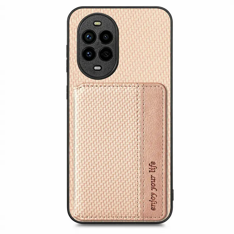 Leather RFID Protection Card Holder Wallet with Magnetic Stand and Flip Cover