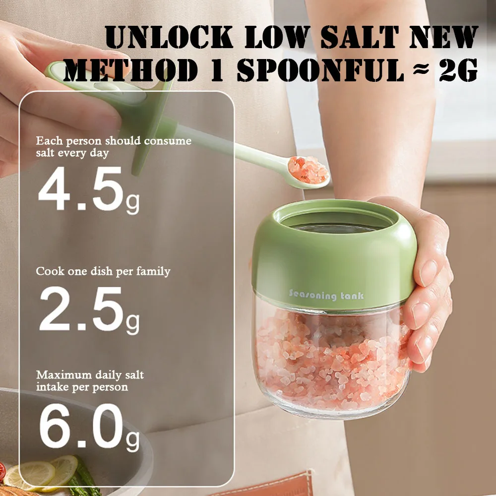 Creativity Seasoning Jar Multifunctional Portable Spice Bottle For Household