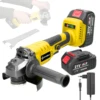 Electric Grinding Tool Power Tool 21V 125mm M14 Angle Grinder Brushless Motor Cutting Polishing Ceramic Tile Wood Stone Steel 1
