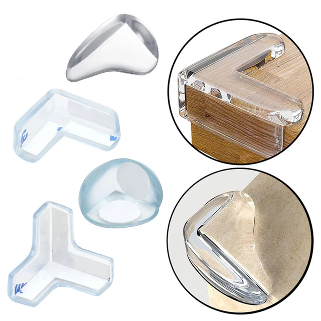 Coussretours en PVC transparent anti-collision pour la sécurité des  enfants, protection d'angle, pare-choc de coin de table, protection contre  les collisions de bébé, 4 pièces, 10 pièces - AliExpress