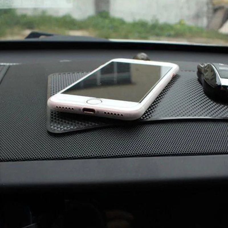 Car Non Slip Mat Car Dashboard Sticky Anti-Slip PVC Mat Auto Non-Slip Sticky Gel Pad Mat Pads Non-Slip Pad For Phone Key Holde
