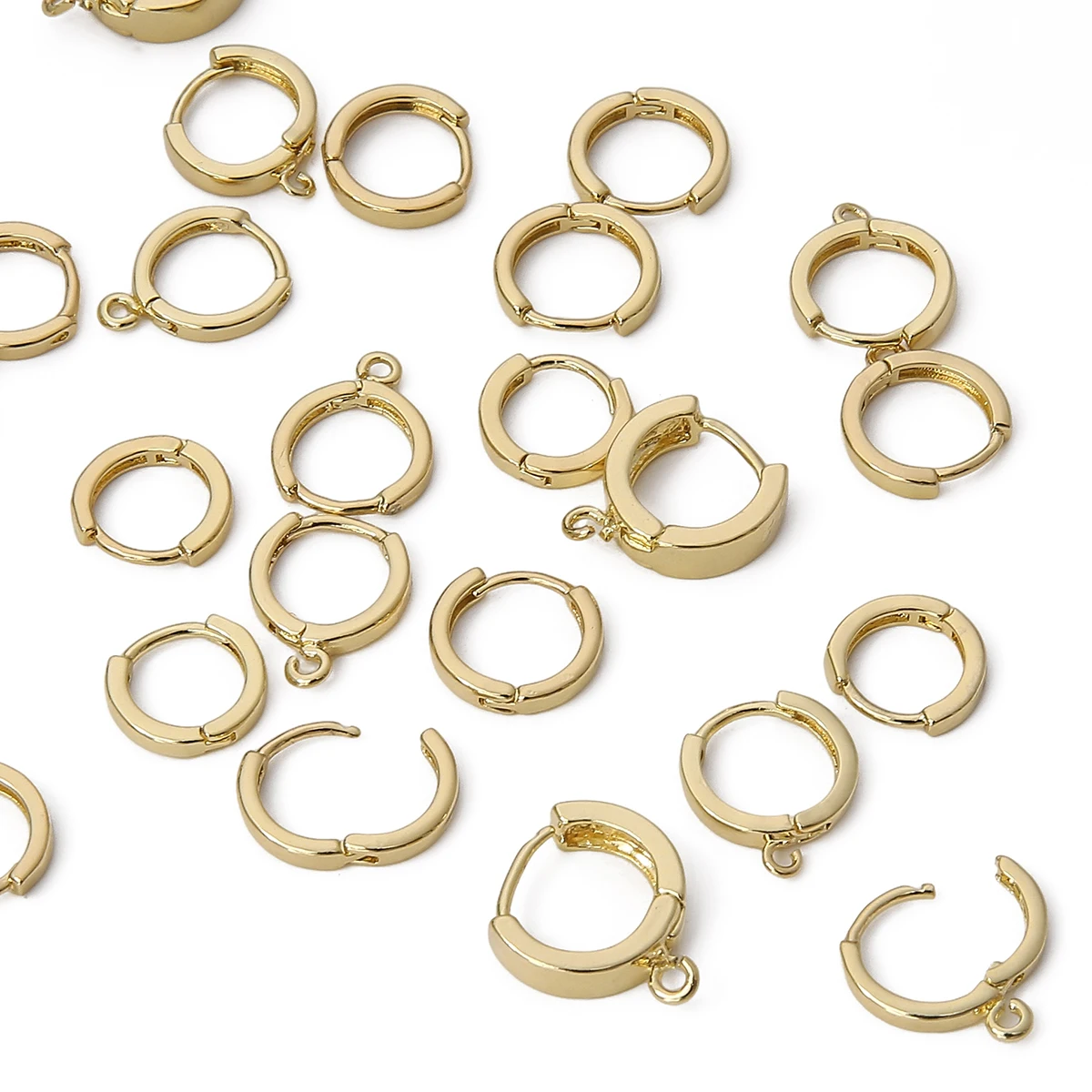 Earring Hooks Jewelry Making  14k Gold Earring Jewelry Making - 14k Gold  Plated U - Aliexpress