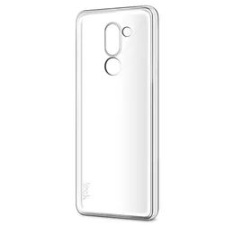 Ultra-Thin Clear TPU Soft Crystal Back Cover Protective Case for Huawei Honor 6X (Clear)