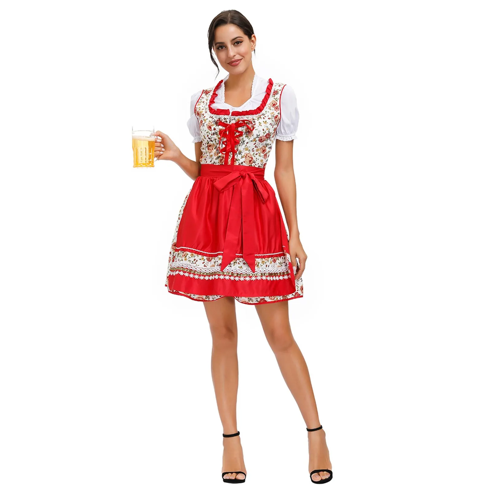 Women's Fashion Germany Oktoberfest Stage Performance Costumes Casual ...