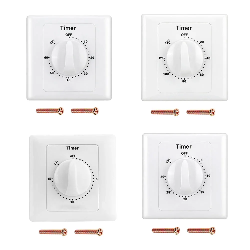 Reliable Mechanical & Electronic Countdown Timer Switch for Water Pumps and Home Appliances Energy Saving Solution 5