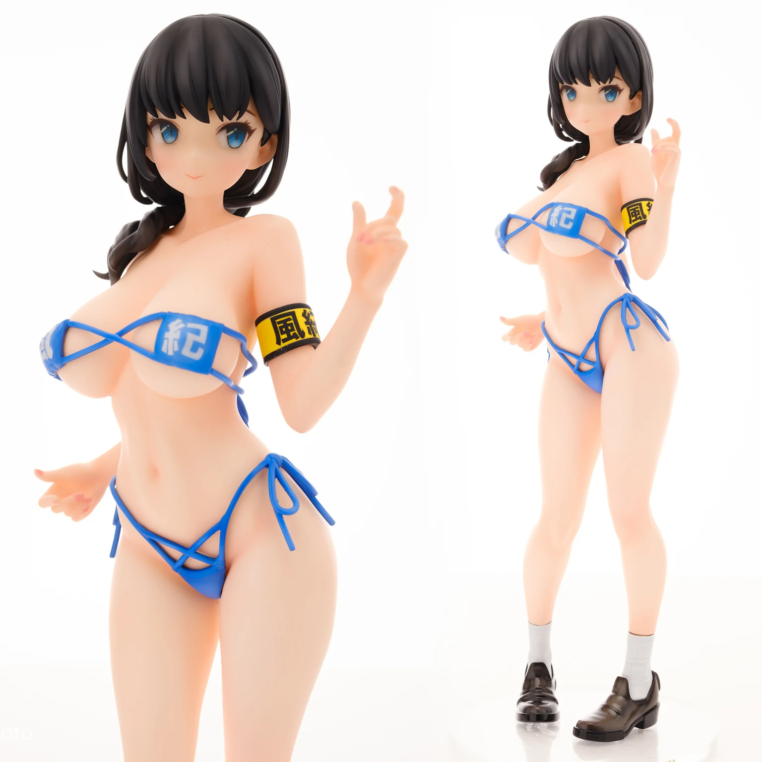 

25CM Figma Daiki Kougyou Majimeka!  Fuuki Lin-San 1/6 Sexy Girl PVC Action Figure Adult Hentai Collection Model Toys Doll Gifts