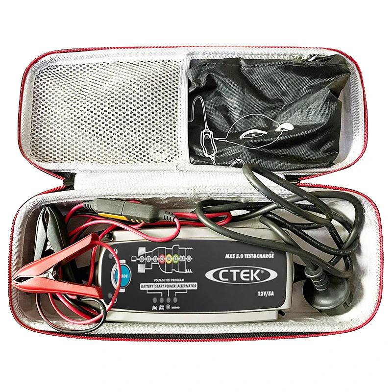 

ZOPRORE Hard EVA Outdoor Box Travel Storage Bag Carrying Cover Case for CTEK MXS 5.0 MXS 7.0 Lithium Battery Charger