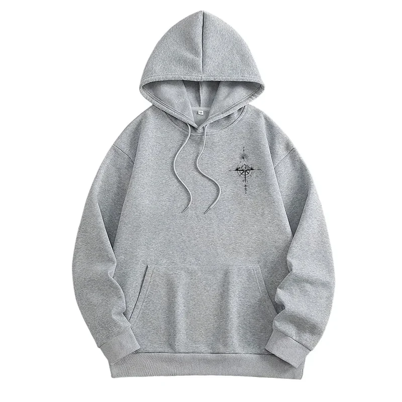 Men's High Quality Hooded Long Sleeve Pullover Hoodies