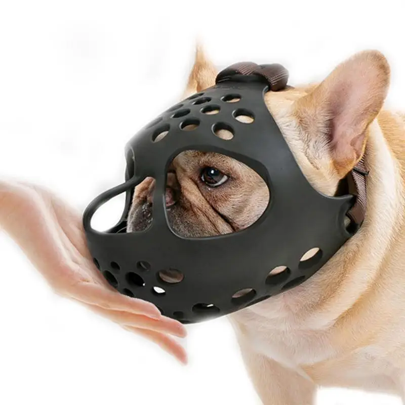 

Dog Muzzle Pet Dog Basket Muzzles Anti Biting Dog Mouth Cover Barking and Chewing Pets Muzzl Breathable Mouth Mask pet supplies