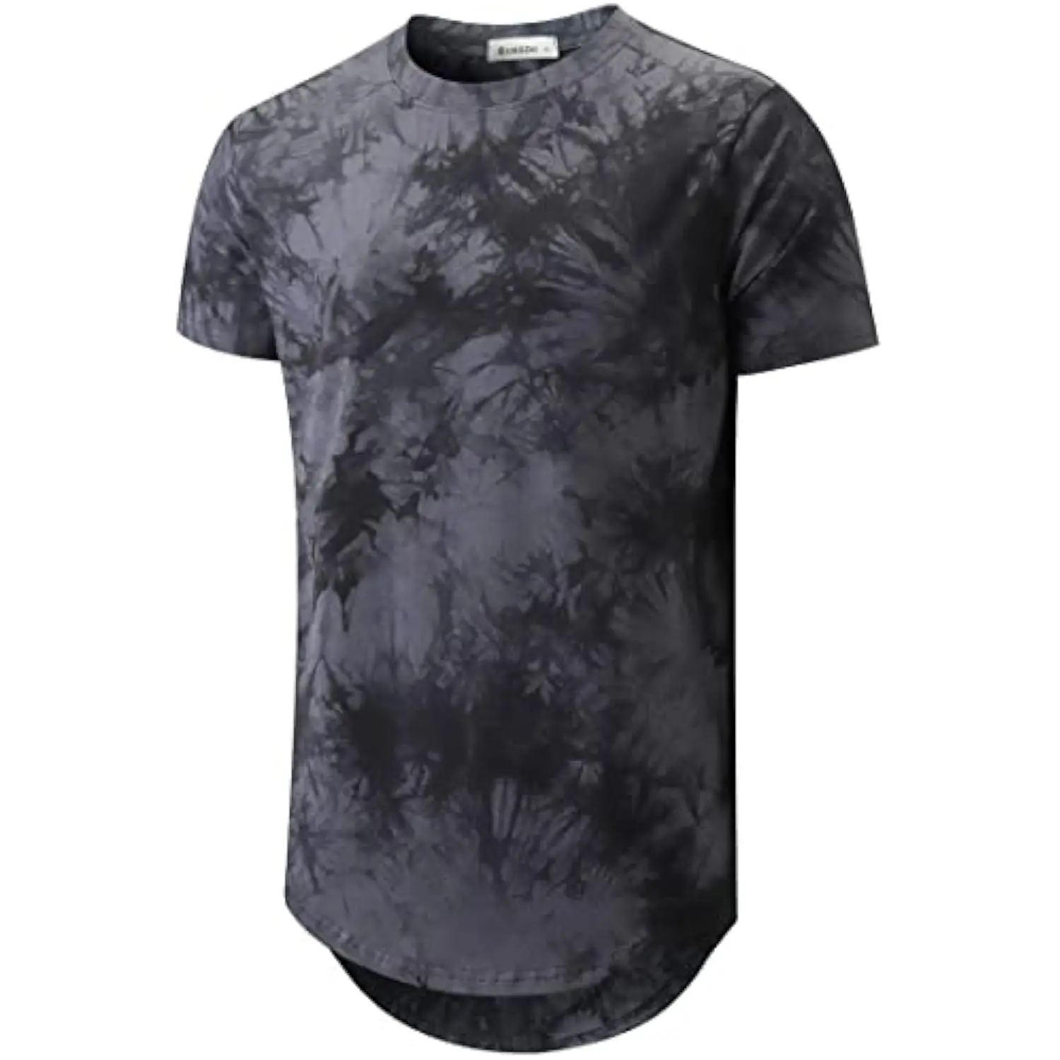 Men's Hip Hop Tie Dye T-Shirt - Urban Streetwear Short Sleeve Tee, 95% Cotton 5% Spandex - View #11