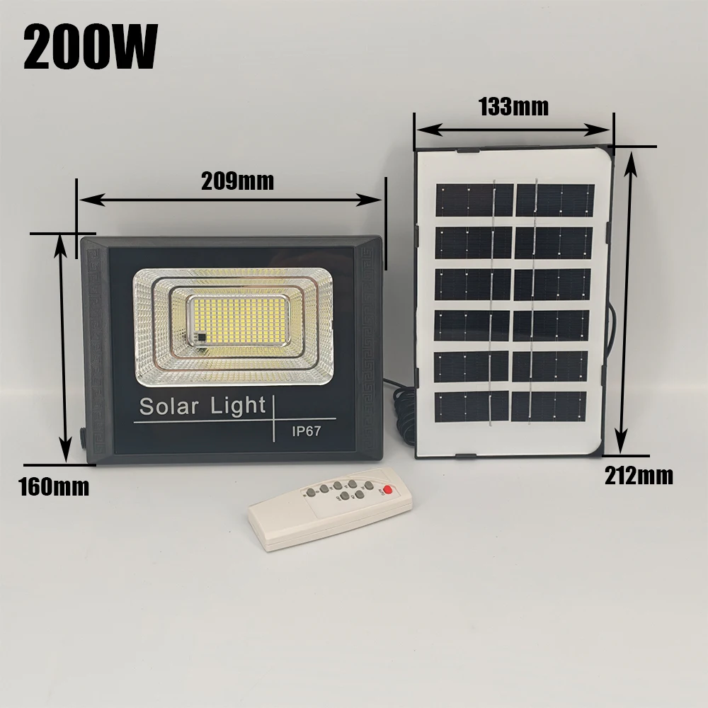 ตัวเลือกสินค้า ไฟส่องสว่างพลังงานแสงอาทิตย์ LED พร้อมรีโมท ทนน้ำ ใช้ได้ทั้งในและนอกบ้าน