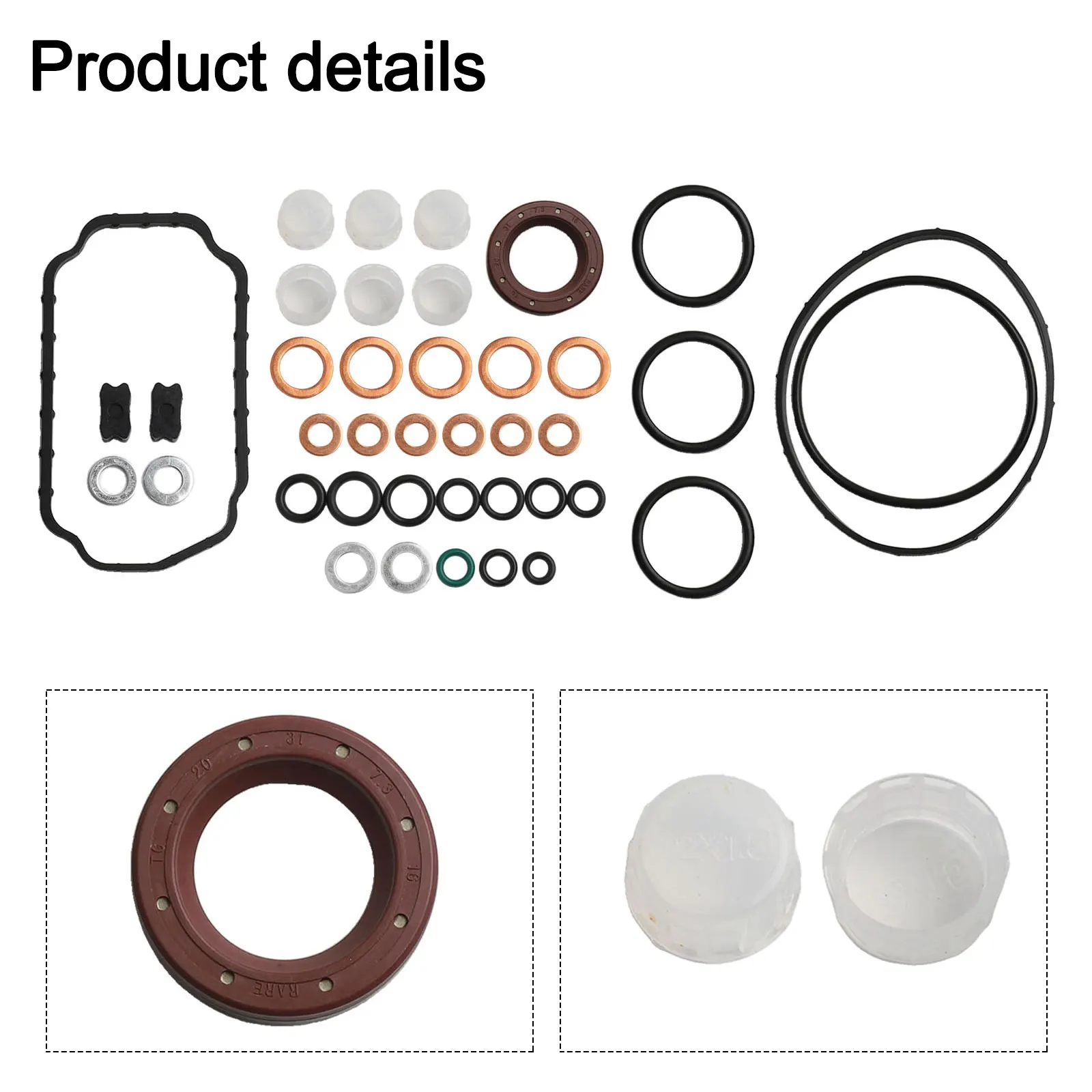 12V 2500 3500 Kit 1467010059 Repair Kit For Engine Maintenance Metal + Rubber Material Stable Performance For 1-467-010-059