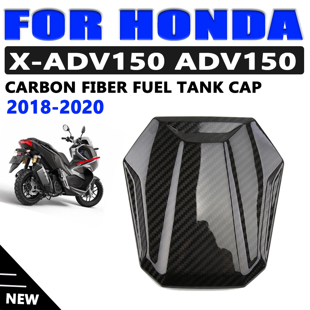 

For Honda X-ADV150 XADV X-ADV 150 2018-2020 Motorcycle Carbon Fiber Fuel Tank Cap Fuel Gas Oil Tank Cap Cover Protection Sticker