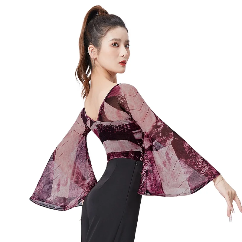 New Dance Clothes Jumpsuit Dance Woman Latin Teacher Clothes
