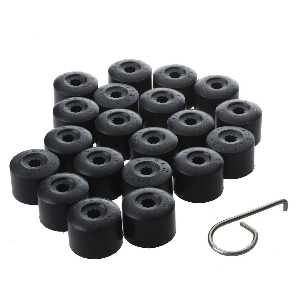 

20PCS High Quality Decorative Tyre Wheel Nut Bolt Head Cover Caps Wheel Nut Auto Hub Screw Cover Protection Dust Proof Protector
