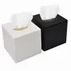 Tissue Box Cover Square Tissue Box Holder Large Oval Decorative Storage Cube Countertop Bedroom Dresser Office Paper Dispenser 1