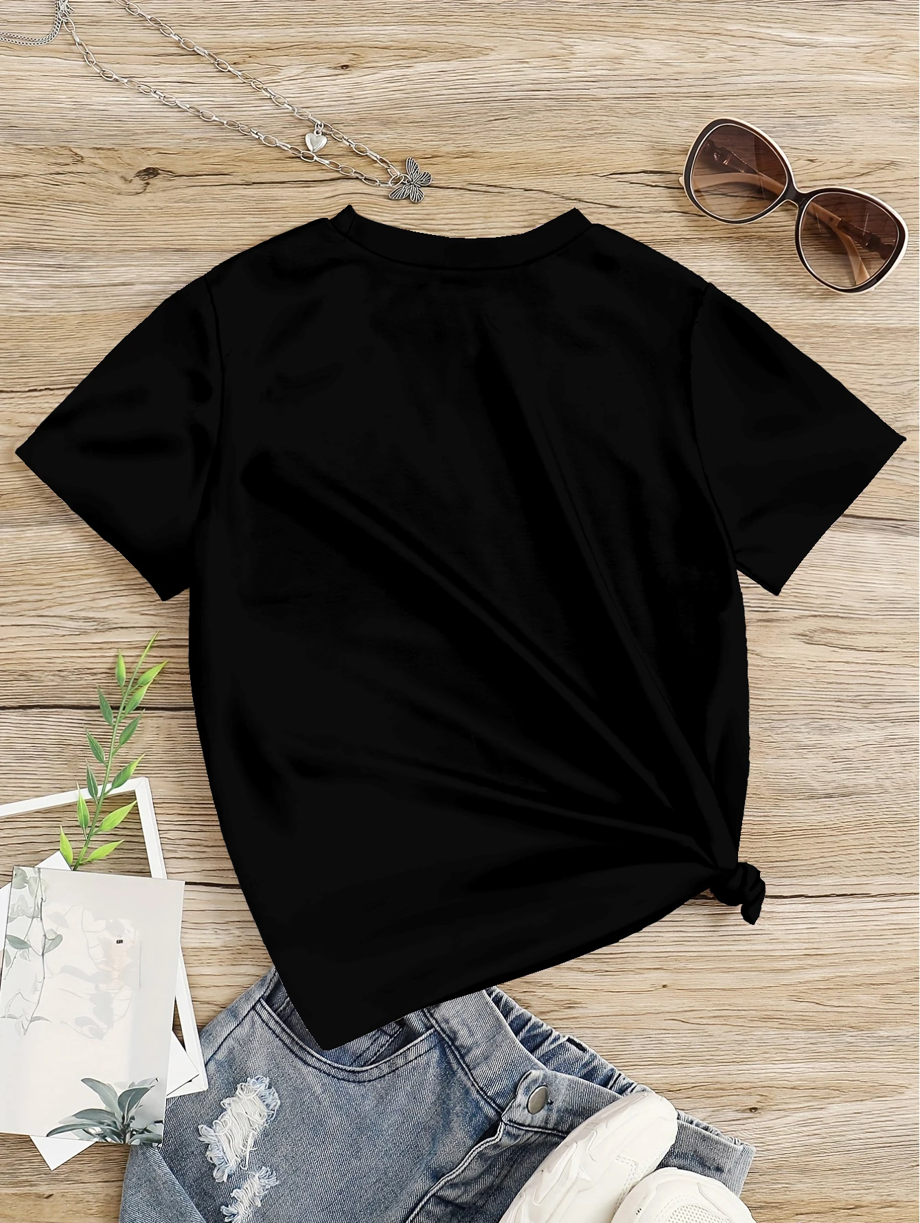 Clothes Child Girl Kids Cute Sad Hamster Clothes for Girls T-shirts Children T-shirt 2024 Girl Summer Children's Clothing Top 3