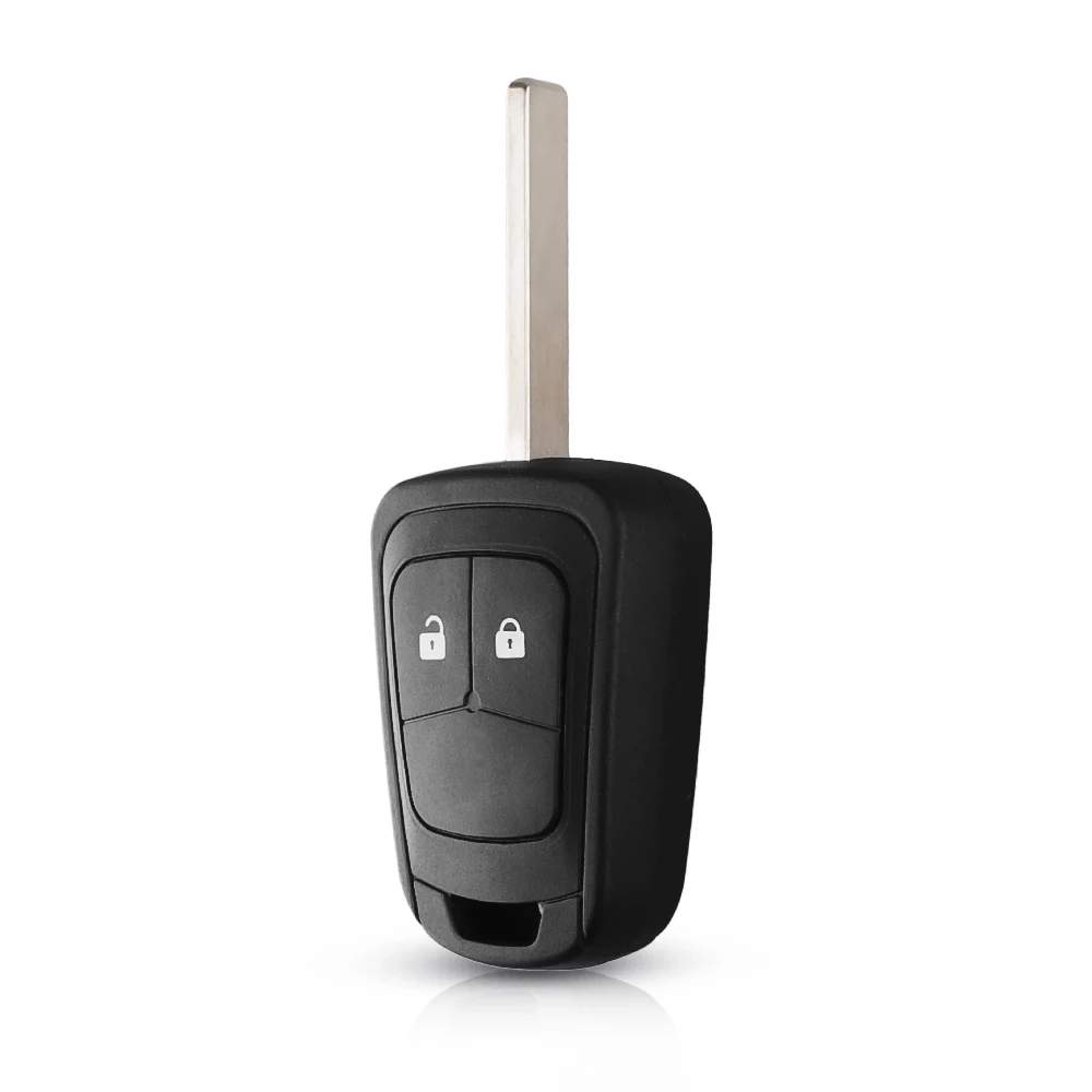 Key Case Car Remote Key Car Key Car Key Shell Key Shell 2/3 Buttons Car Remote Key Shell Fob Case For Chevrolet AVEO Cruze For Opel Malibu Sonic Replacement HU100 Key Blade