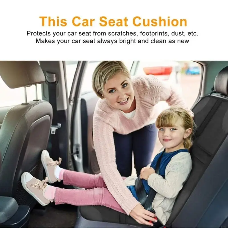 Universal Car Protective Cover with Storage Bag Children Safety Anti-Scratch Mat Pads for-Baby Kids L4MF