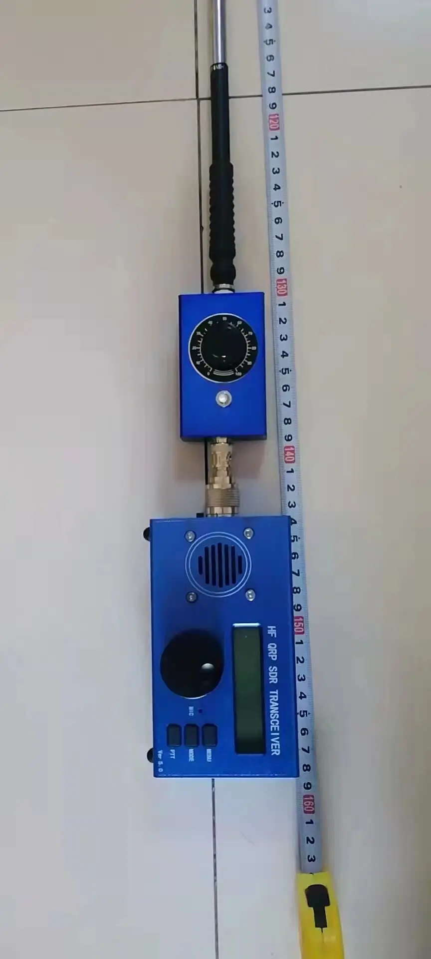 5M-22MHz Adjustable Antenna 20w pep For HF Transceiver Radio SDR Receiver USDX with Whip Antenna