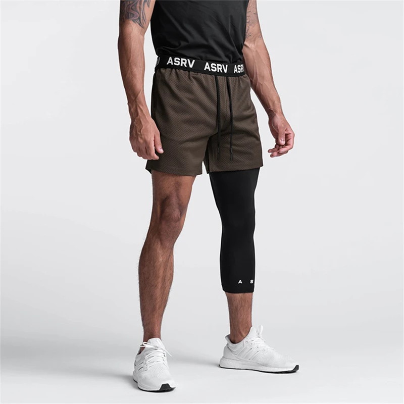 2022 New Zipper Pocket Fitness Gyms Shorts Mens Summer Running Mesh Breathable Male Jogger Workout Beach Brand Sport Bottoms best men's casual shorts