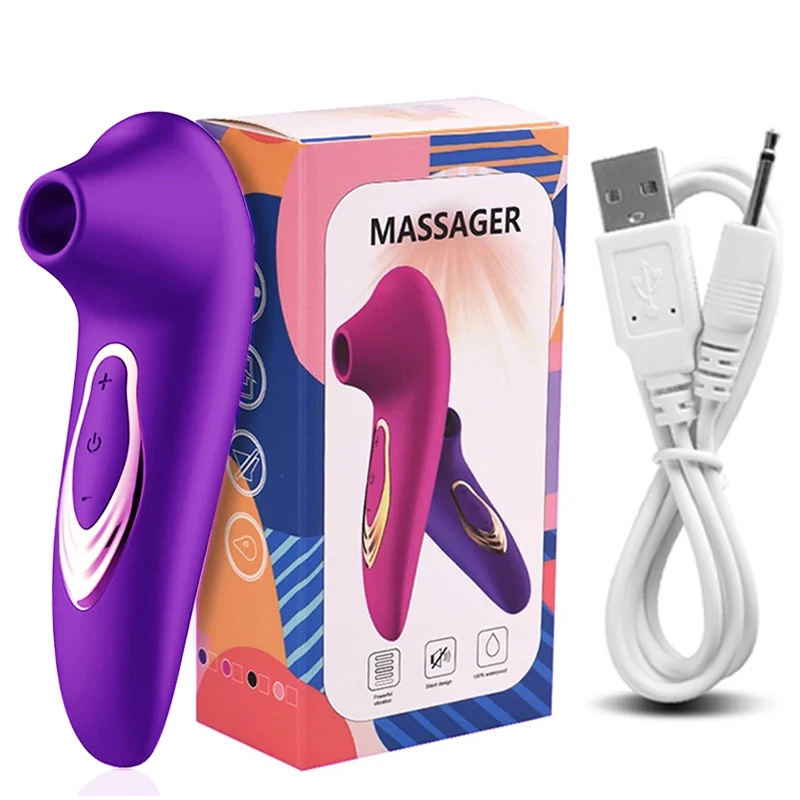 Clit Sucker ช่องคลอดดูด Vibrator หญิง Clitoris สูญญากาศกระตุ้นหัวนม
