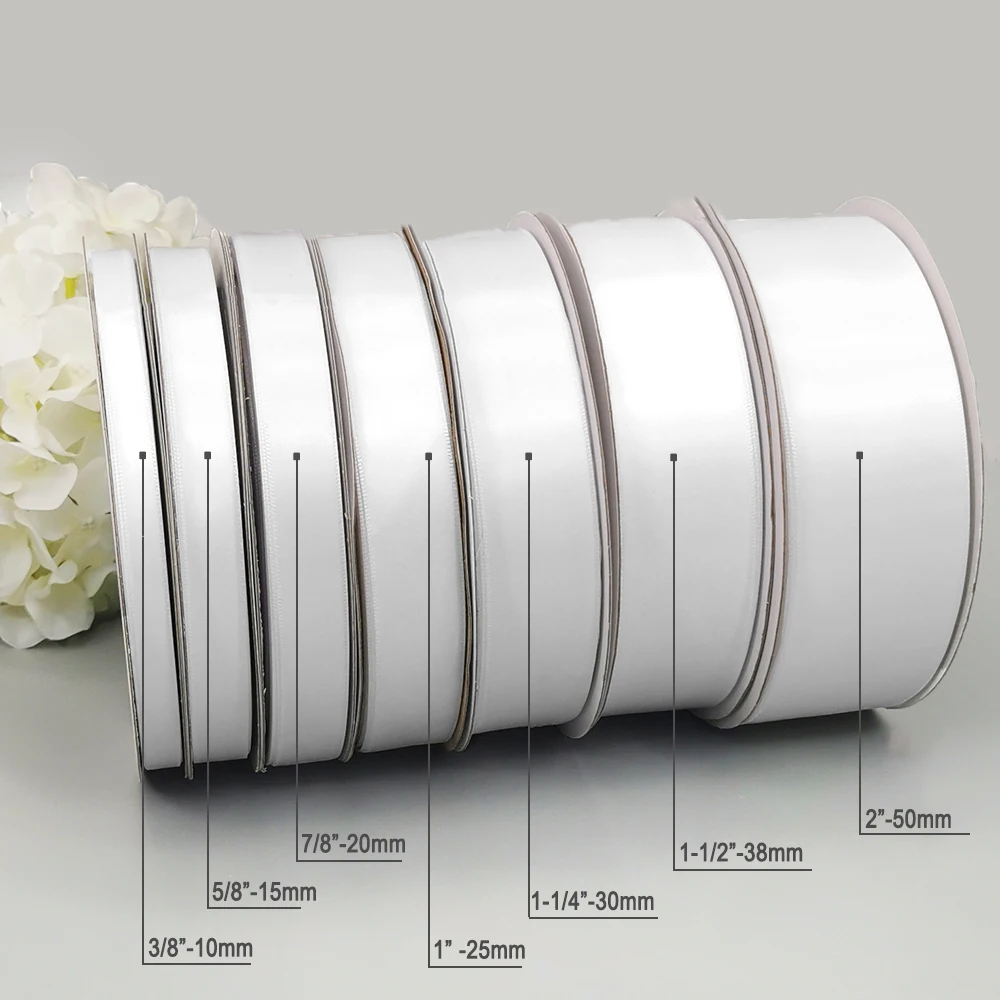10mm-75mm Custom Printed Ribbon Personal Logo Giftbox Baking Wrap Wedding Birthday Anniversary DIY Bow Making