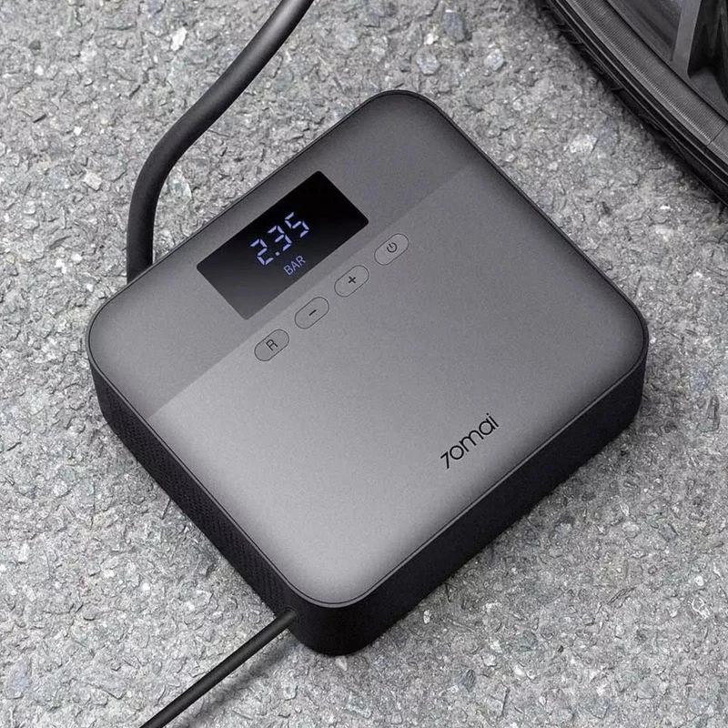 

70 Mai Tire Inflator Air Compressor Car Multi-purpose Electric Tyre Pump AutoAdapter with Digital Display Pressure Gauge R2LC
