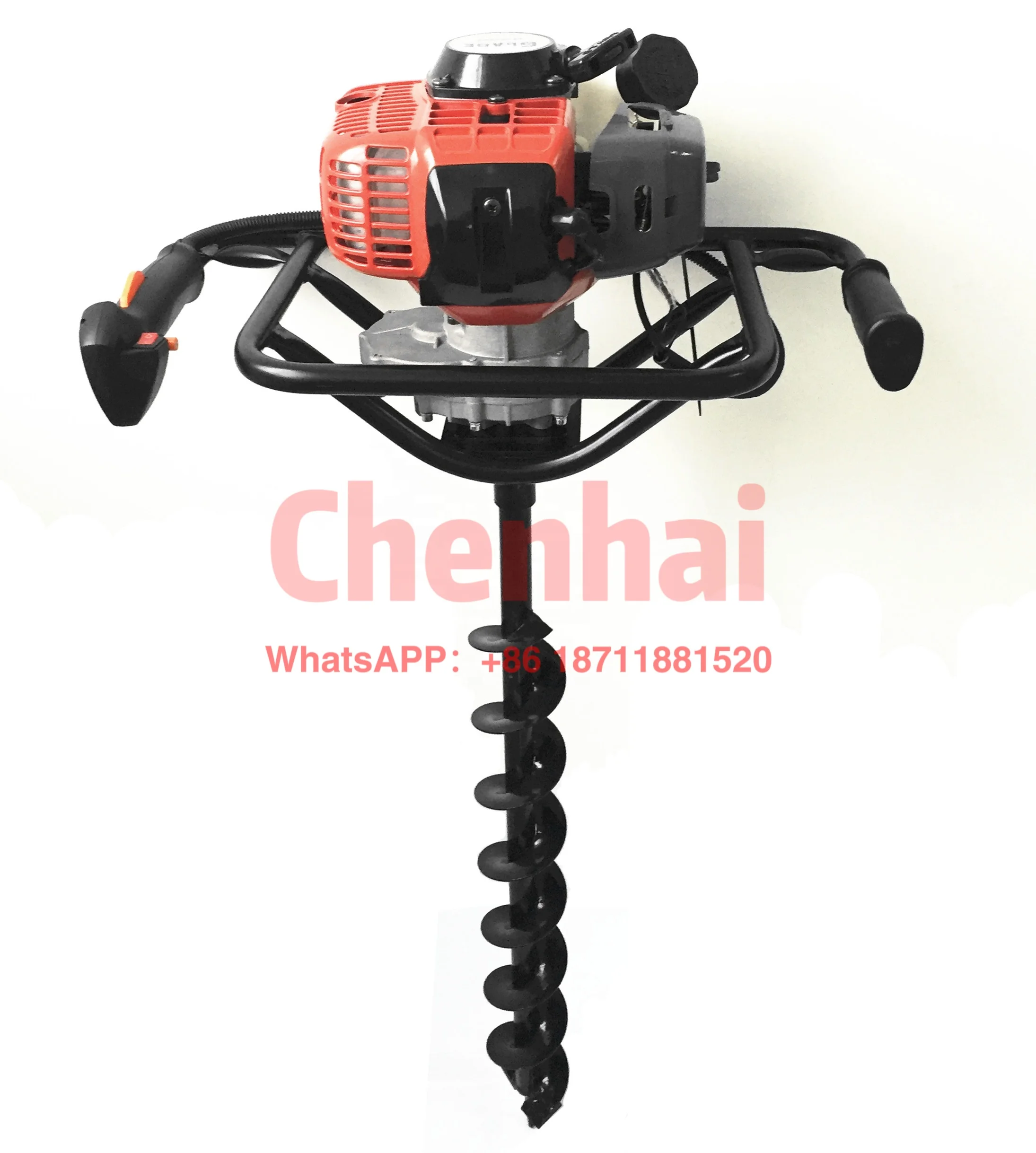 

tree planting digging machines 2 stroke manual ground hole drill 43cc earth auger