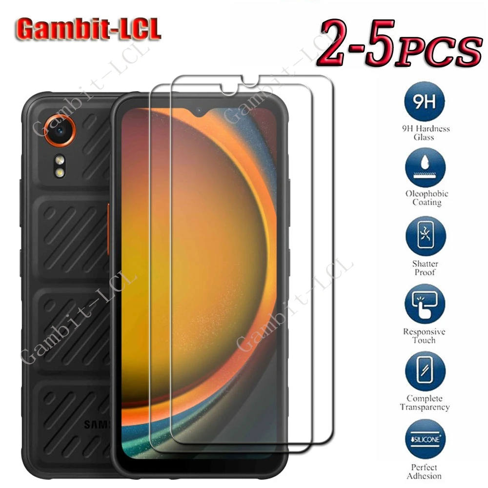 

Оригинальное закаленное стекло 9H HD для Samsung Galaxy XCover7 6,6 дюйма GalaxyXCover7 G556, защита экрана, защитная пленка, чехол
