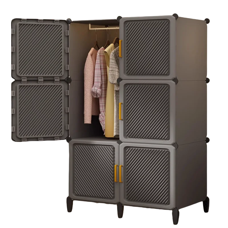 Closet Children's Wardrobe Clothes Wardrobe Kids Recameras Secret Locker Organizer Children Storage Cabinet Clothes Furniture