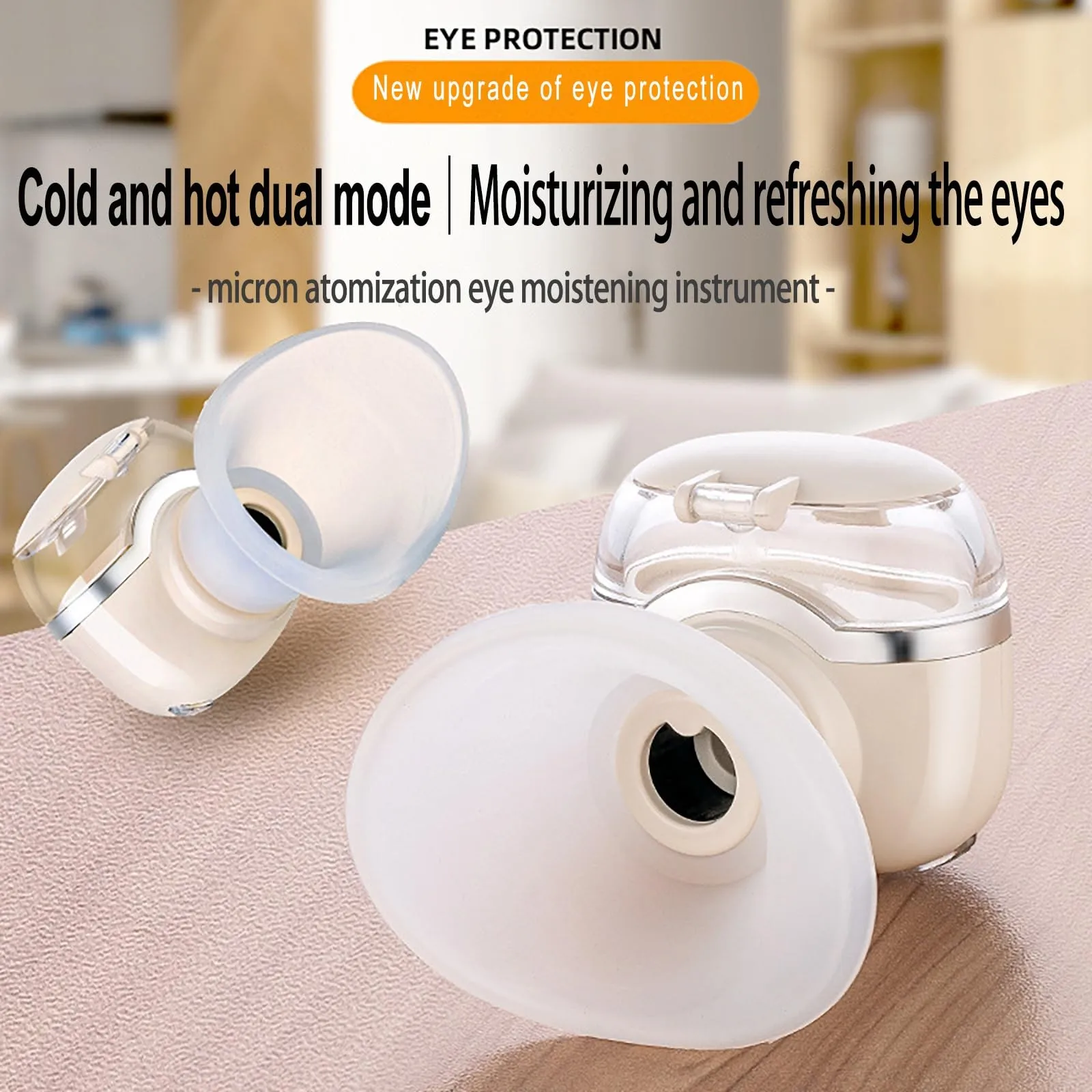Nano Atomizing Humidifier Eye Hydrating Instrument Hot Cold Compress Eye Steamer Portable Usb Charging Eyewash Skin Care Tools