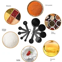 10pcs/set Measuring Spoons Cup Multipurpose Cake Flour Food Measuring Spoon Home Gadget Kitchen Cooking Baking Tools Accessories 4