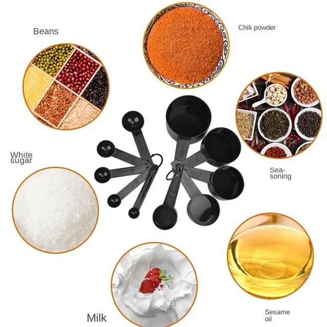 10pcs/set Measuring Spoons & Cups 4