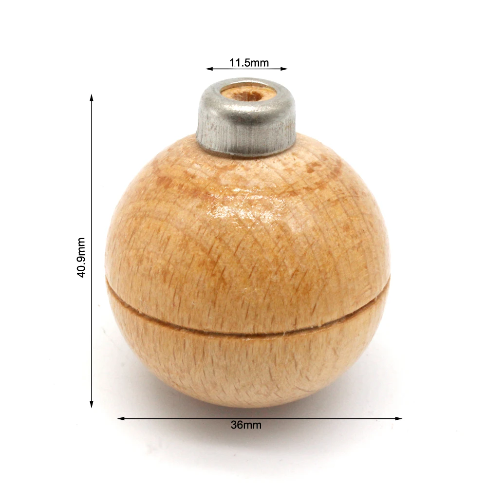 Pear Shape Wood Handle for Jewelers Gravers Beading Tool Holder Jewelry Engraving Sleeves