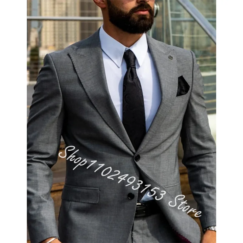 Рисунок 2 - Классические Серые Мужские костюмы из 2 предметов