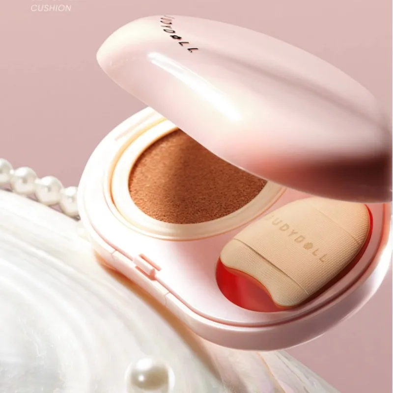 Judydoll Pearl Air Cushion Concealer Brightening Liquid Face Expansion Conceals Dark Circles Base Facial Makeup BB Cream