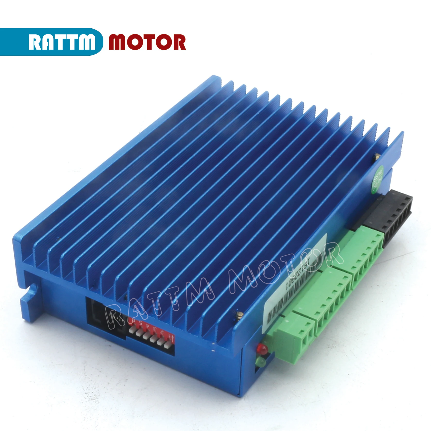 RATTM 모터 HSS57 하이브리드 서보 드라이버 디지털 디스플레이, Nema23 Nema24 폐쇄 루프 모터 CNC 컨트롤러용, DC24 50V, 0-200kHz, 6.0A