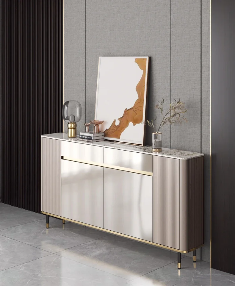 

Dinner cabinet, living room sofa, backrest cabinet, narrow new type household tea cabinet